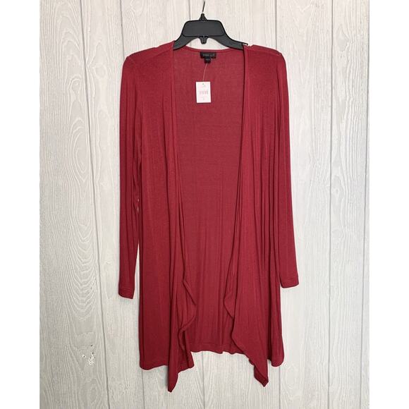 J Jill Raspberry Lightweight Cardigan Sweater Size Small NWT - Picture 1 of 6